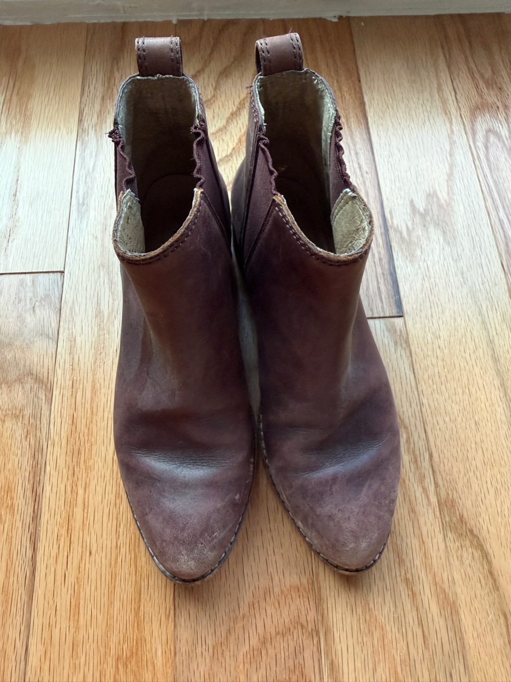 Madewell Brown Leather Boots